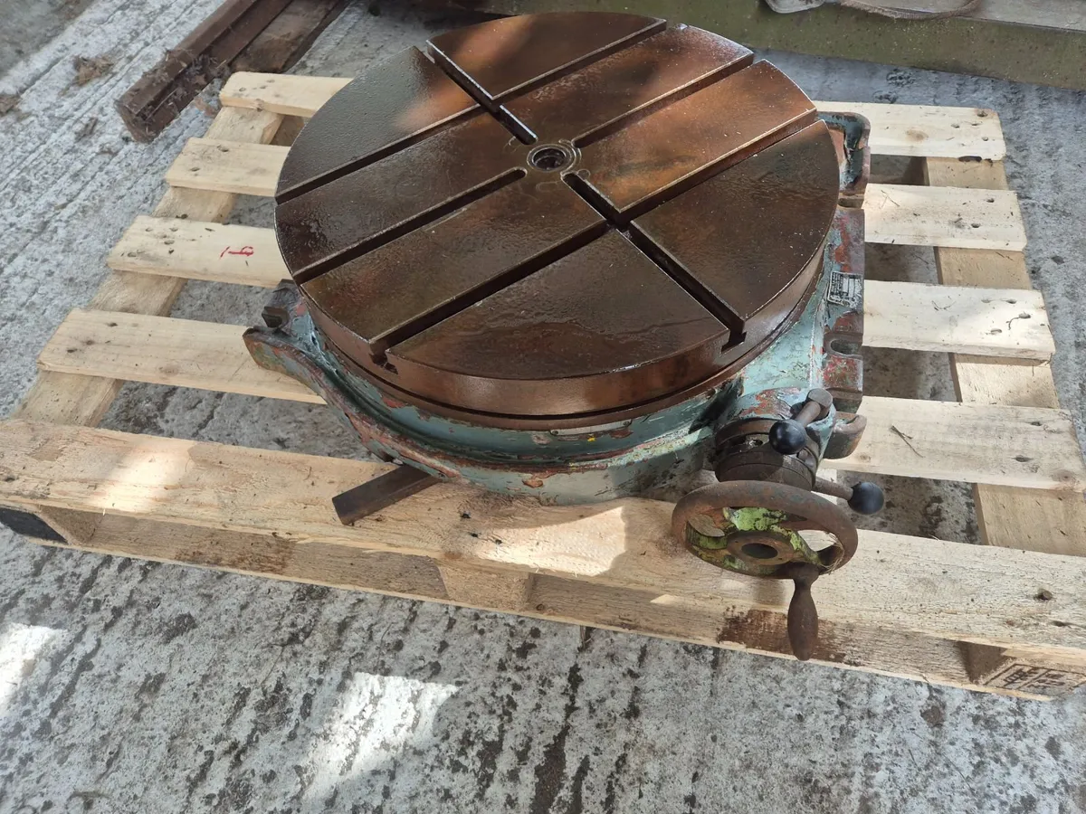 Milling Machine Rotary Table - Image 2