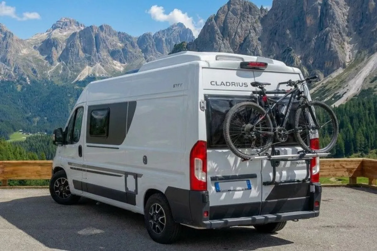 Menabo  Camper Van Bike Carrier – Fiat Ducato Van - Image 1