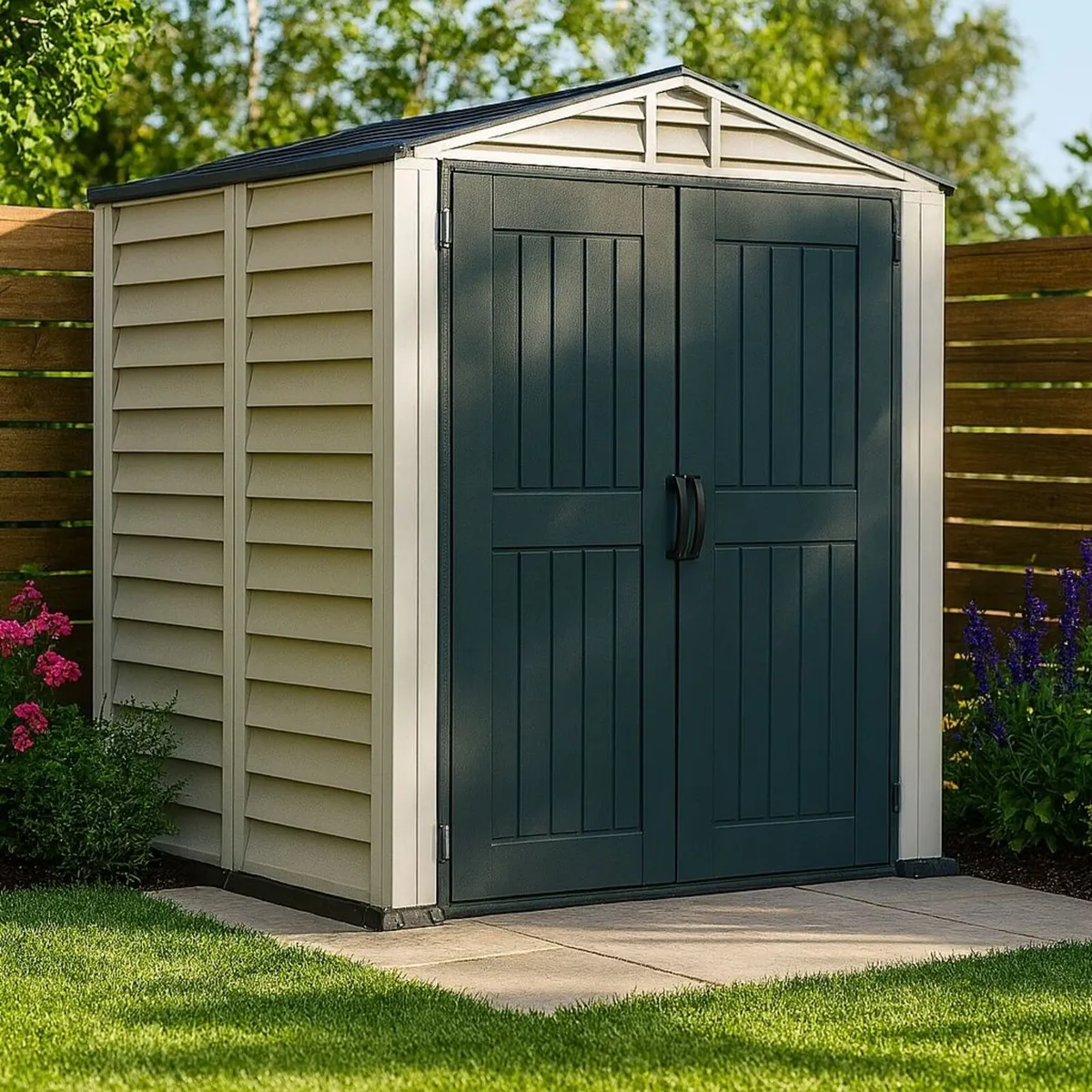 🏡 5x5 YardMate Maintenance Free Garden Sheds - Image 1