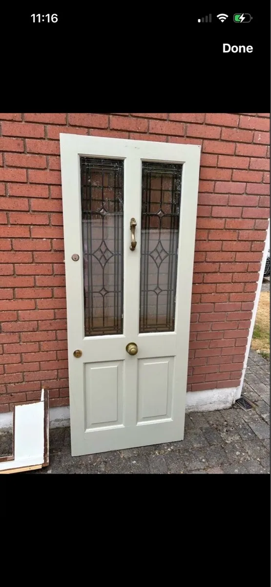 Solid Teak Door - Image 1