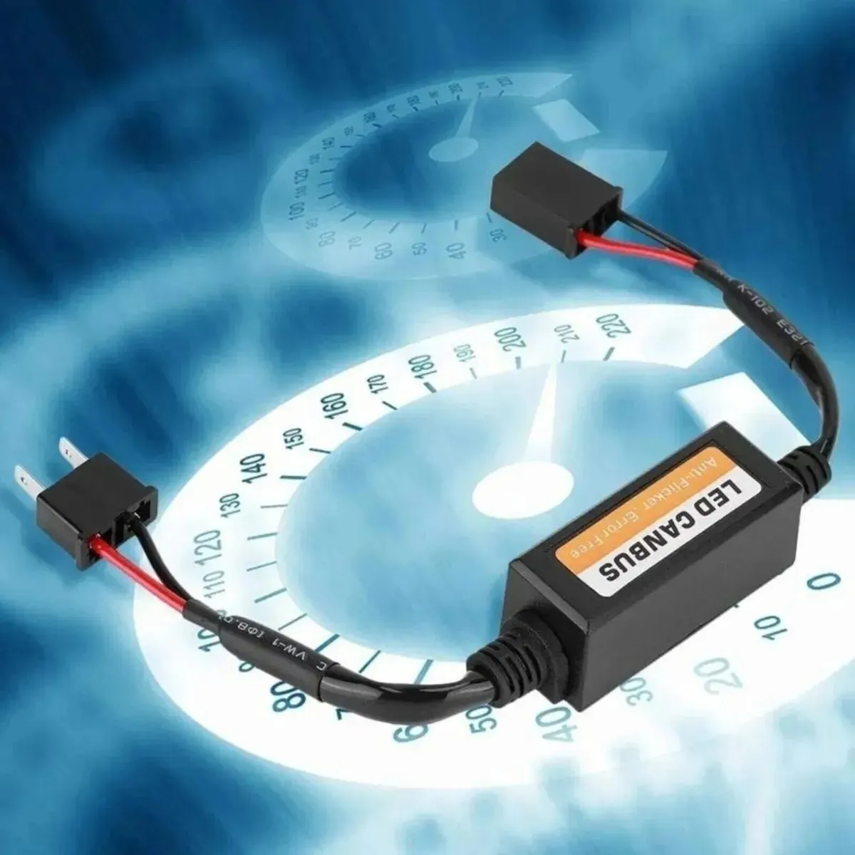 2X H7 LED Headlight Canbus Decoder - Image 2