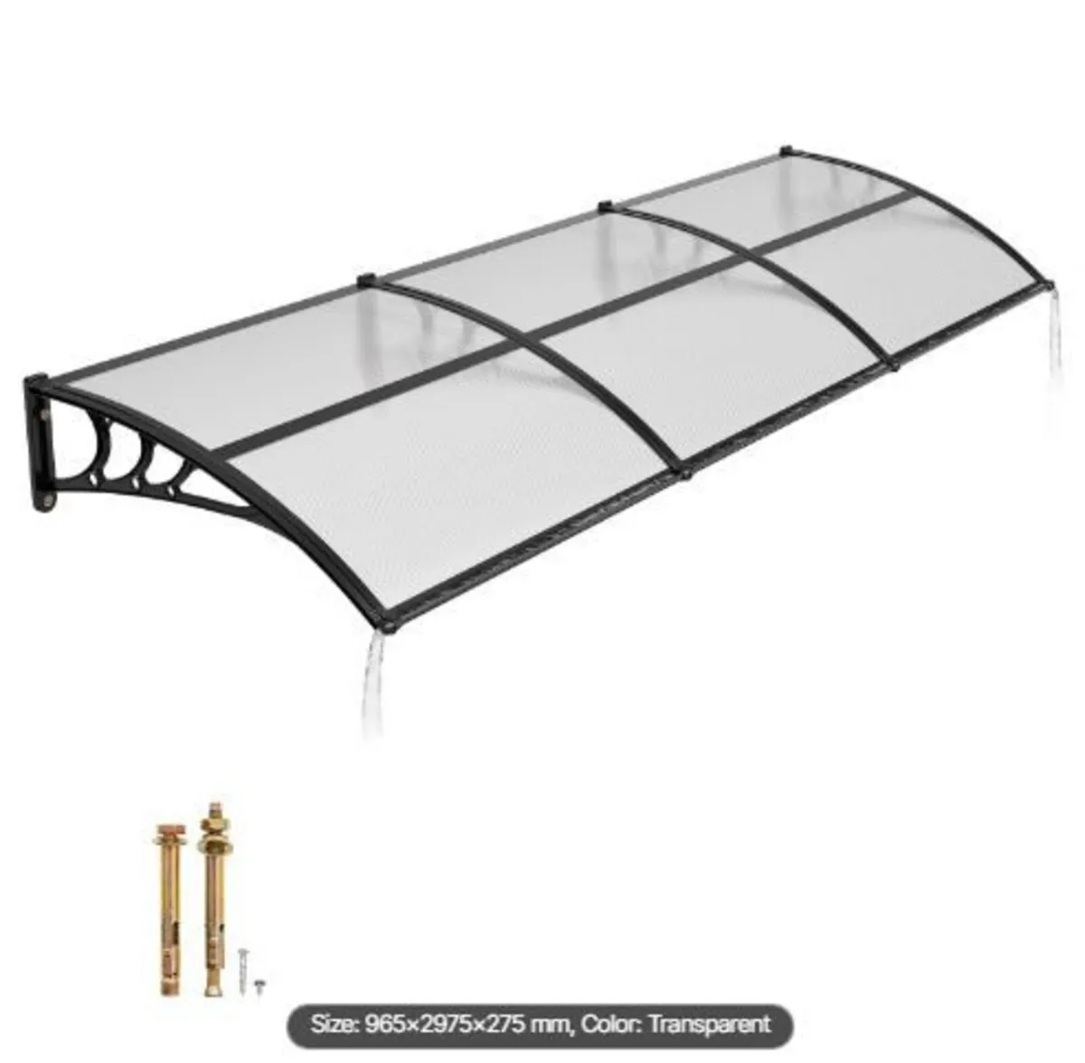 Awnings for Door Entrance, 38 x 117 in, - Image 1