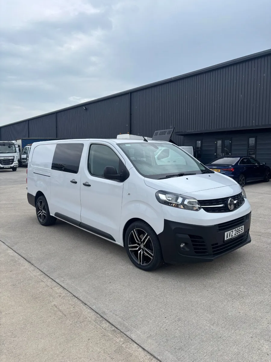 October 2022 Vauxhall Vivaro 2.0d Crew Cab - Image 1