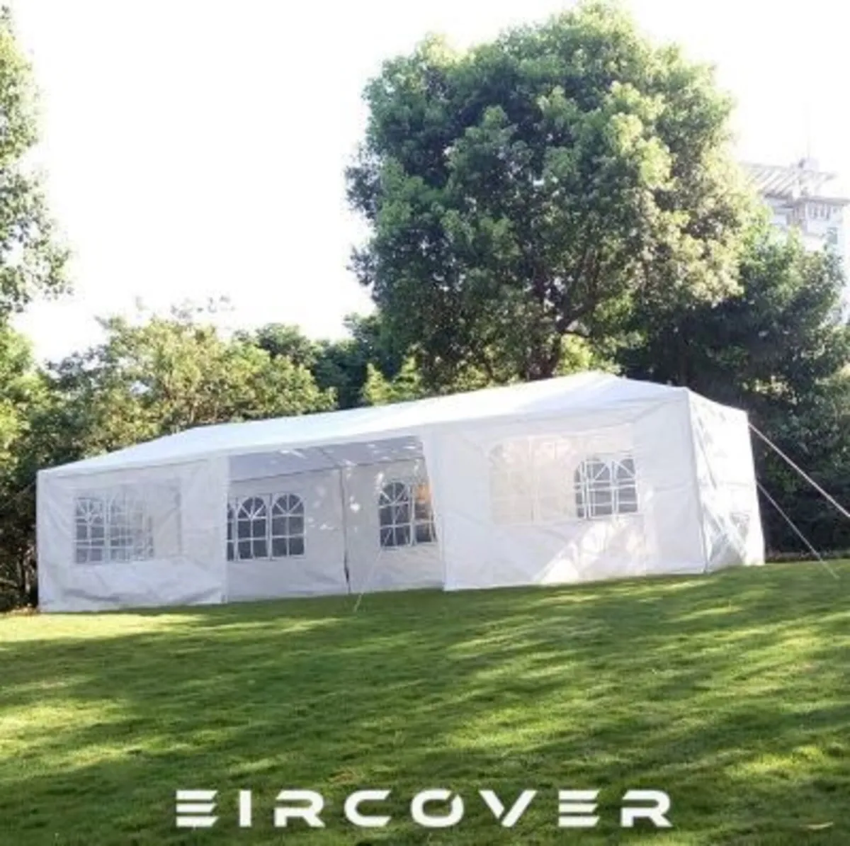Marquee Canopy  Party Tent  3m x 9m White - Image 1