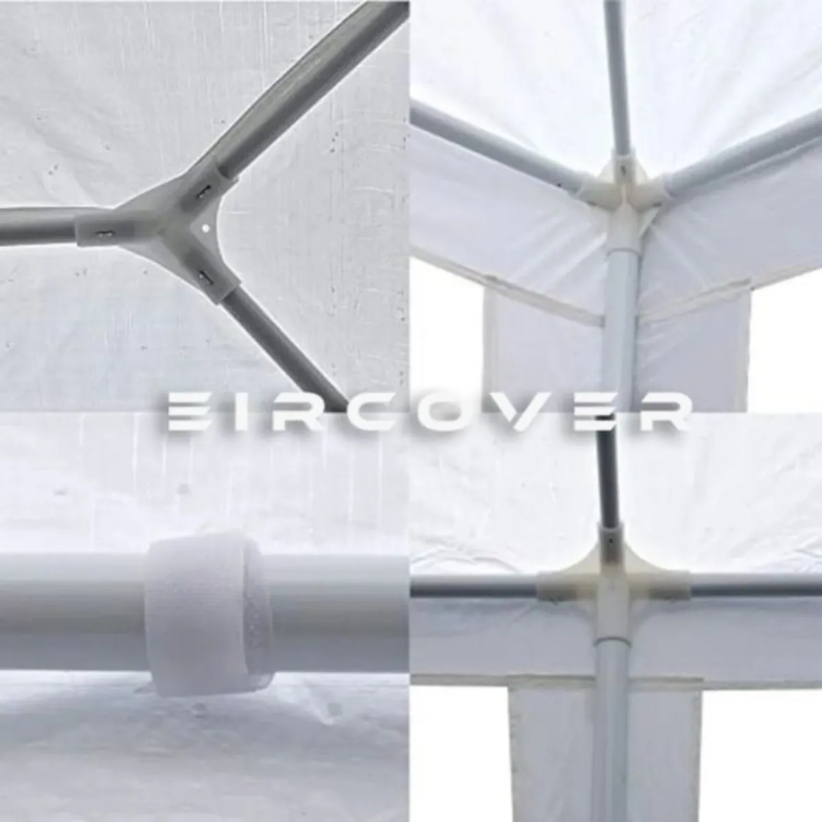 Marquee Canopy  Party Tent  3m x 9m White - Image 4