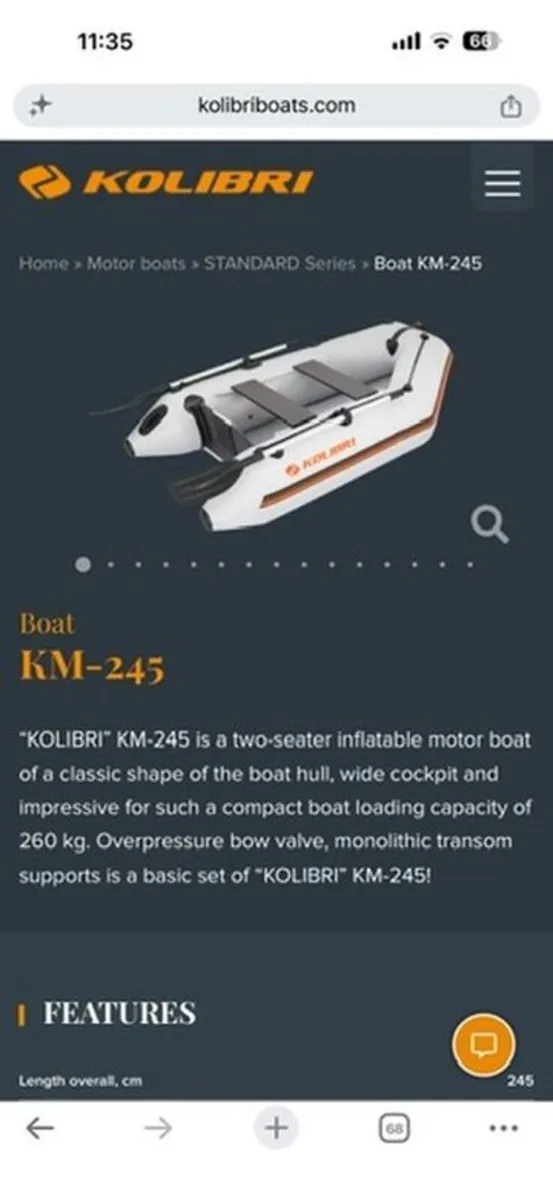 boat engine and Inflatable boat plus extras - Image 4