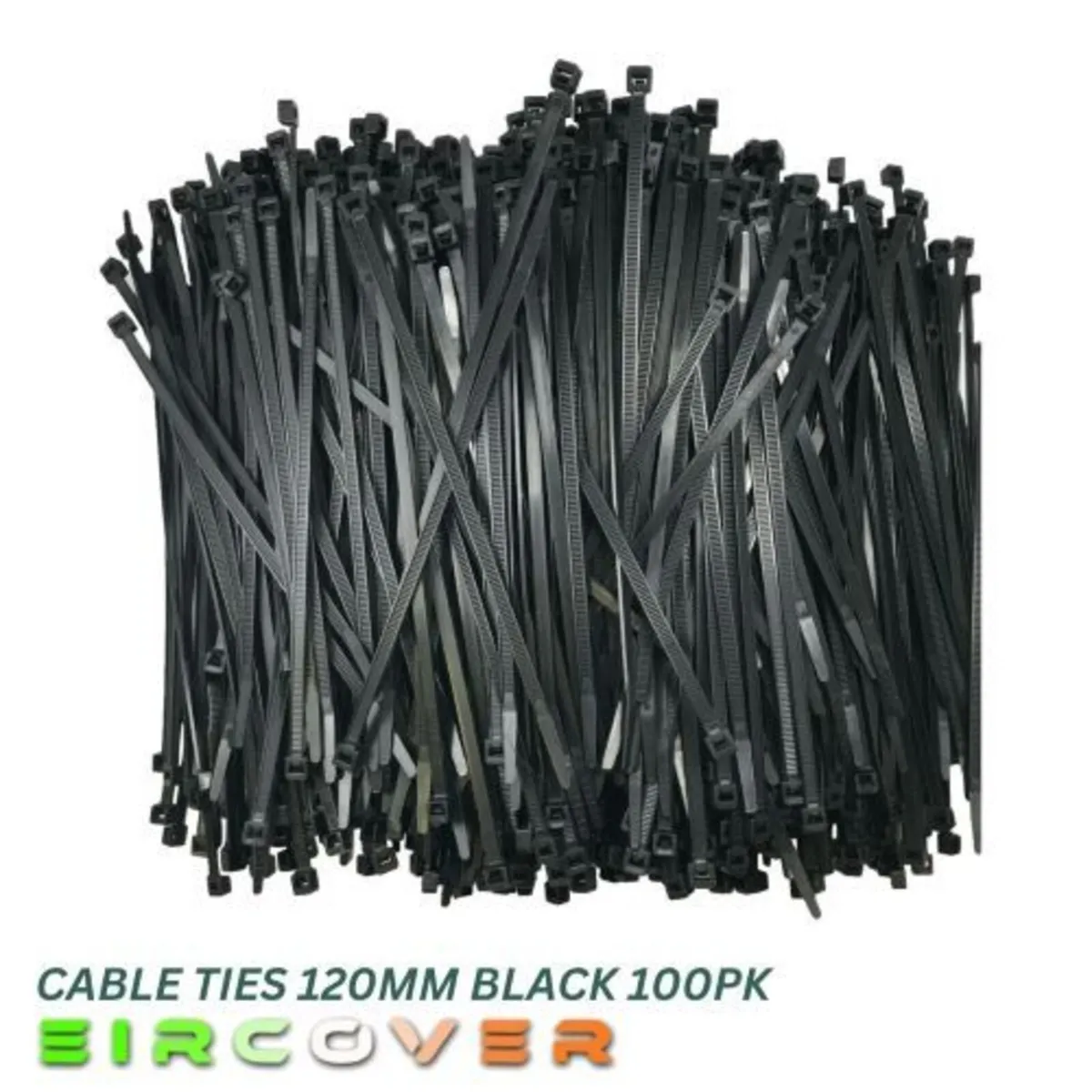 Heavy Duty White Cable Ties 300mm  White 100pk - Image 3