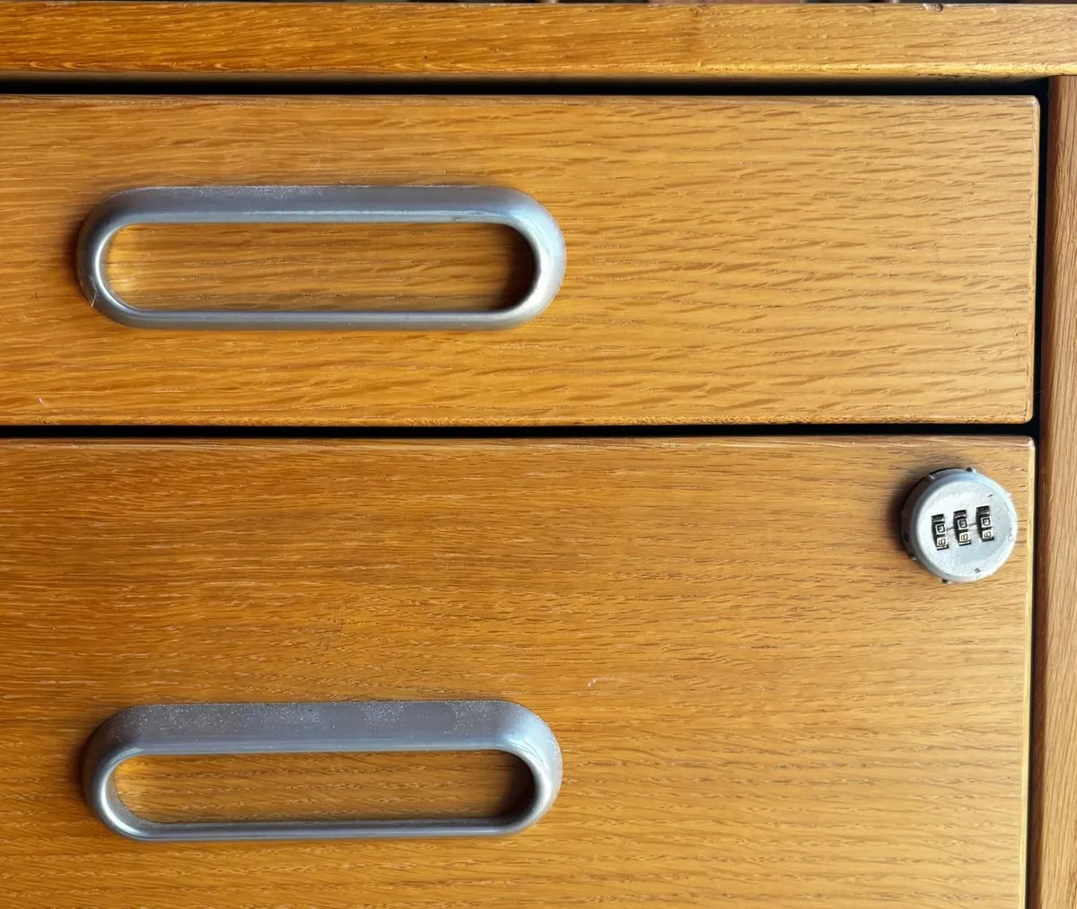 Wooden small filing cabinet - Image 2