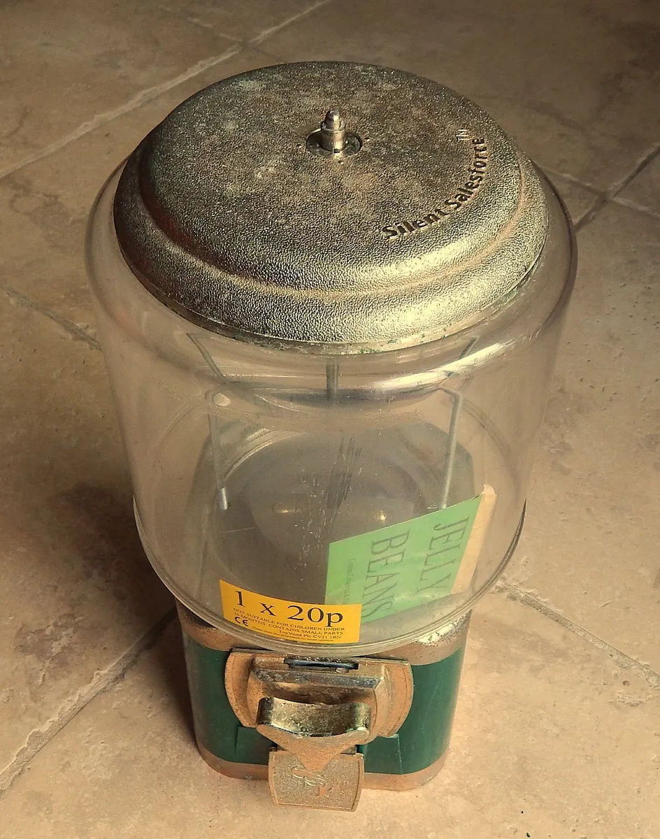 Vintage Silent Salesforce Gumball Machine - Image 2