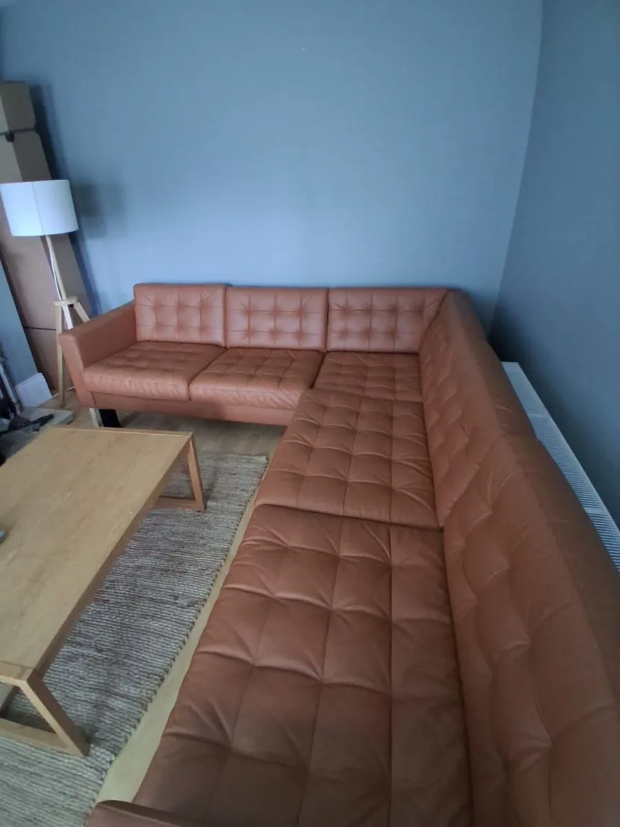 Leather Couch - Image 2