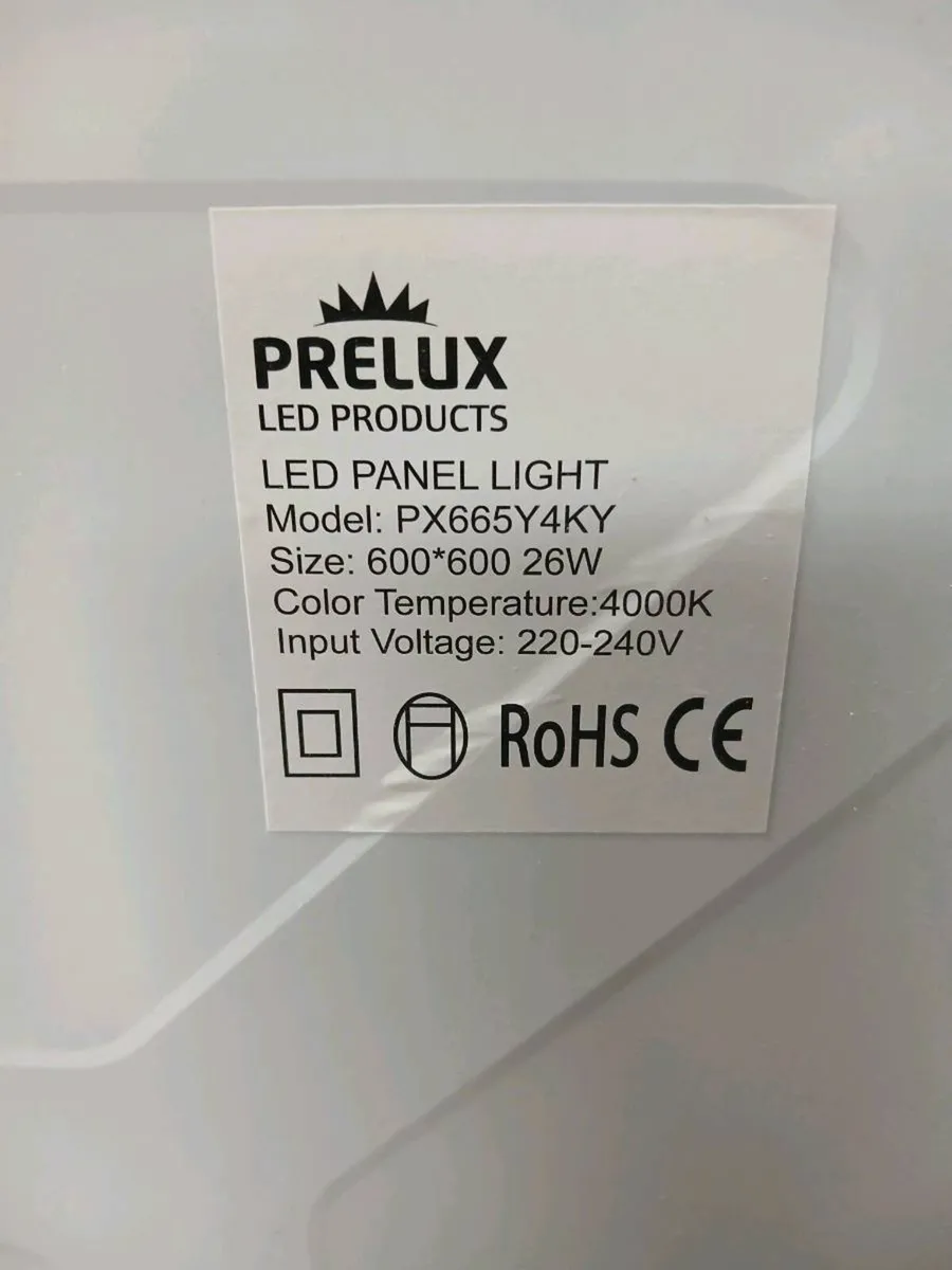 16 x Prelux Elsa suspended ceiling LED Panel Light - Image 2