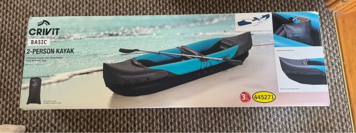 2 persons kayak (inflatable) - Image 1