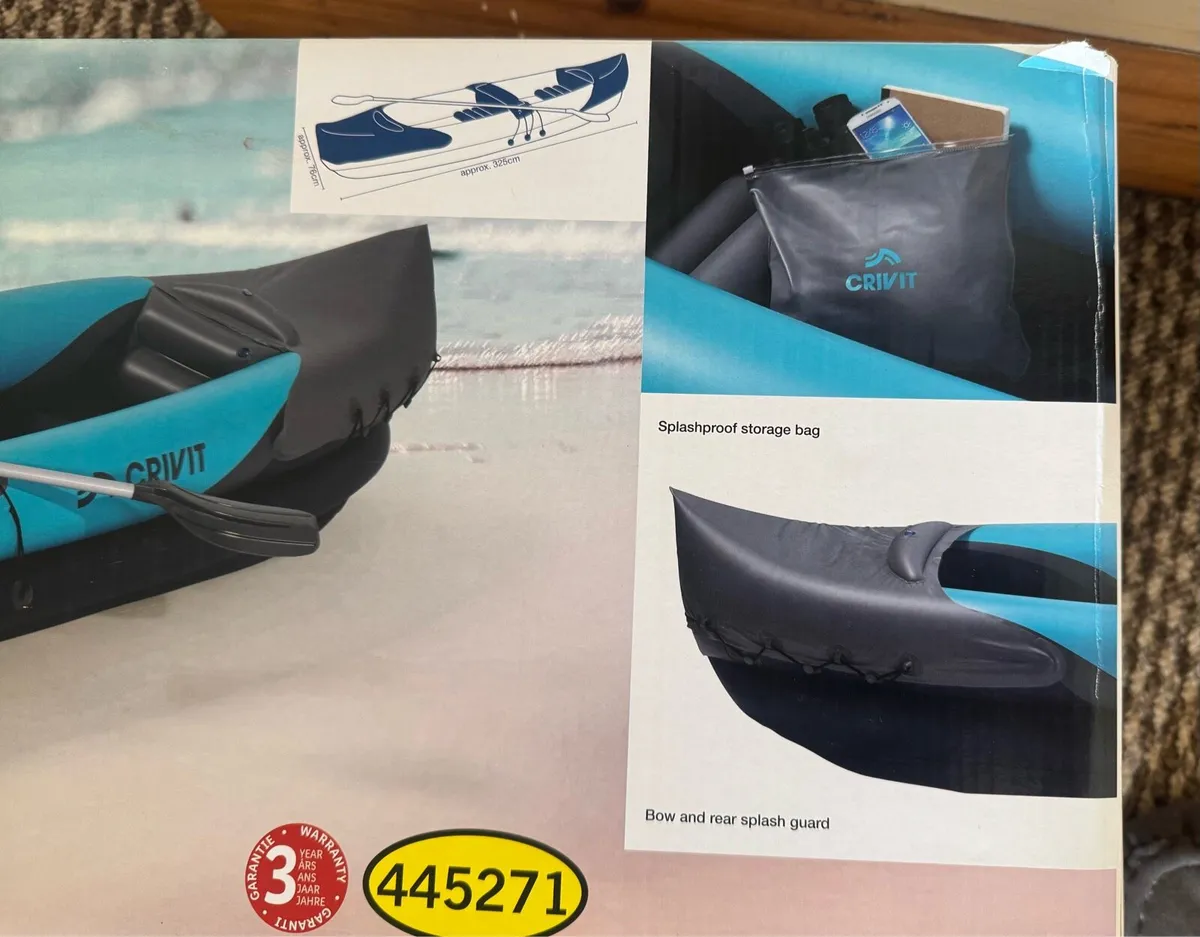 2 persons kayak (inflatable) - Image 3