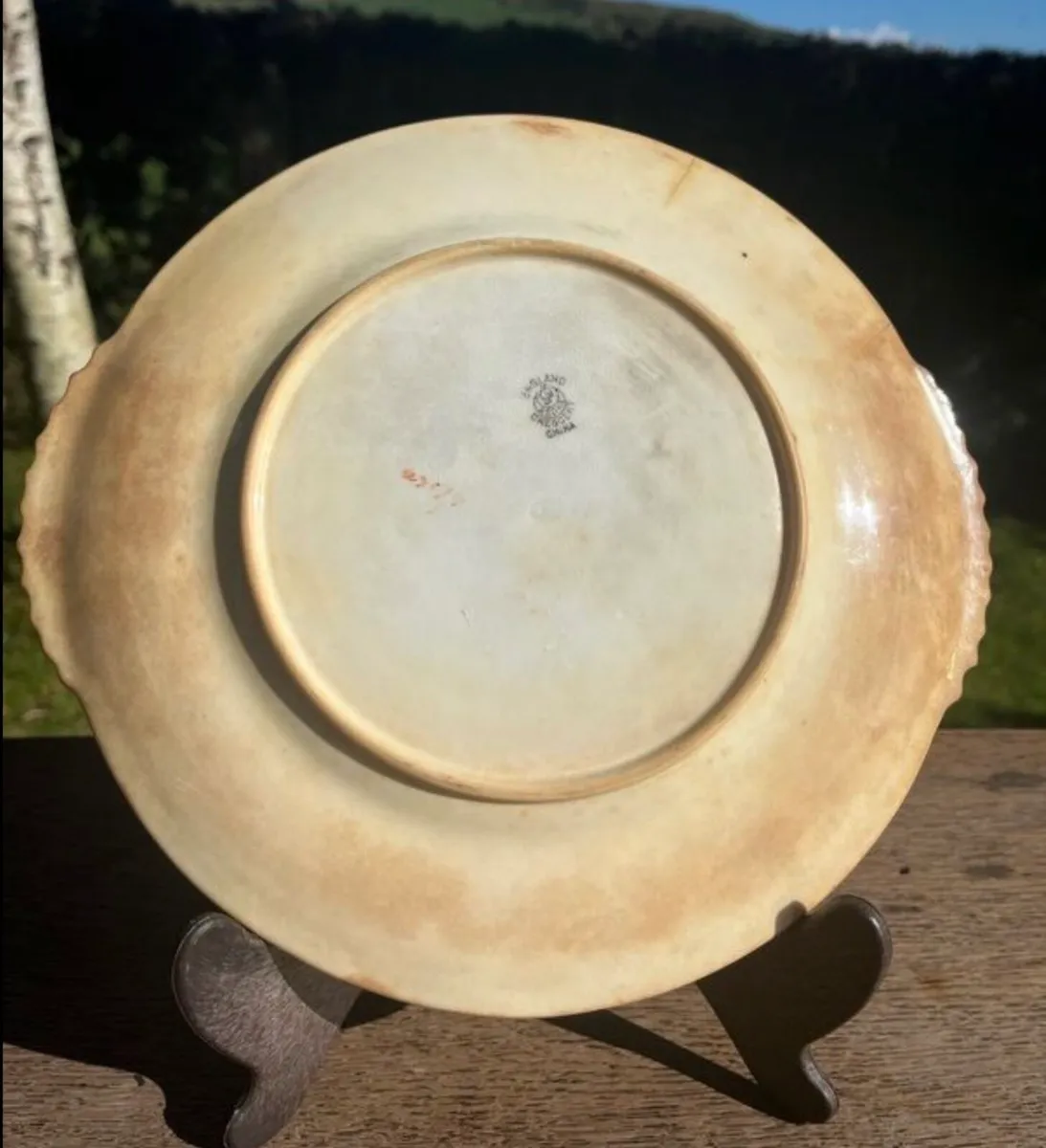 Antique cake plate - Image 2