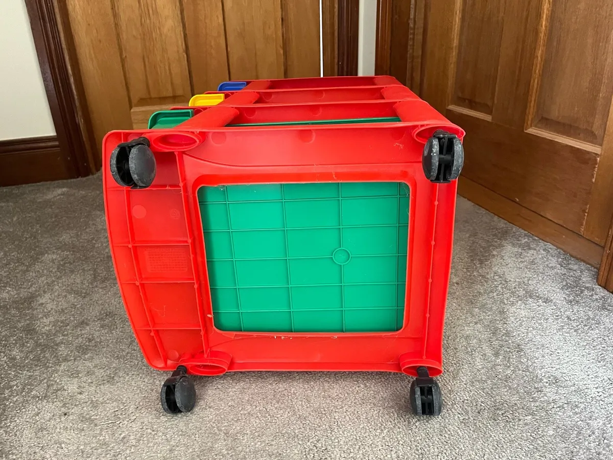 Durable Plastic Toy Storage Unit - Image 4