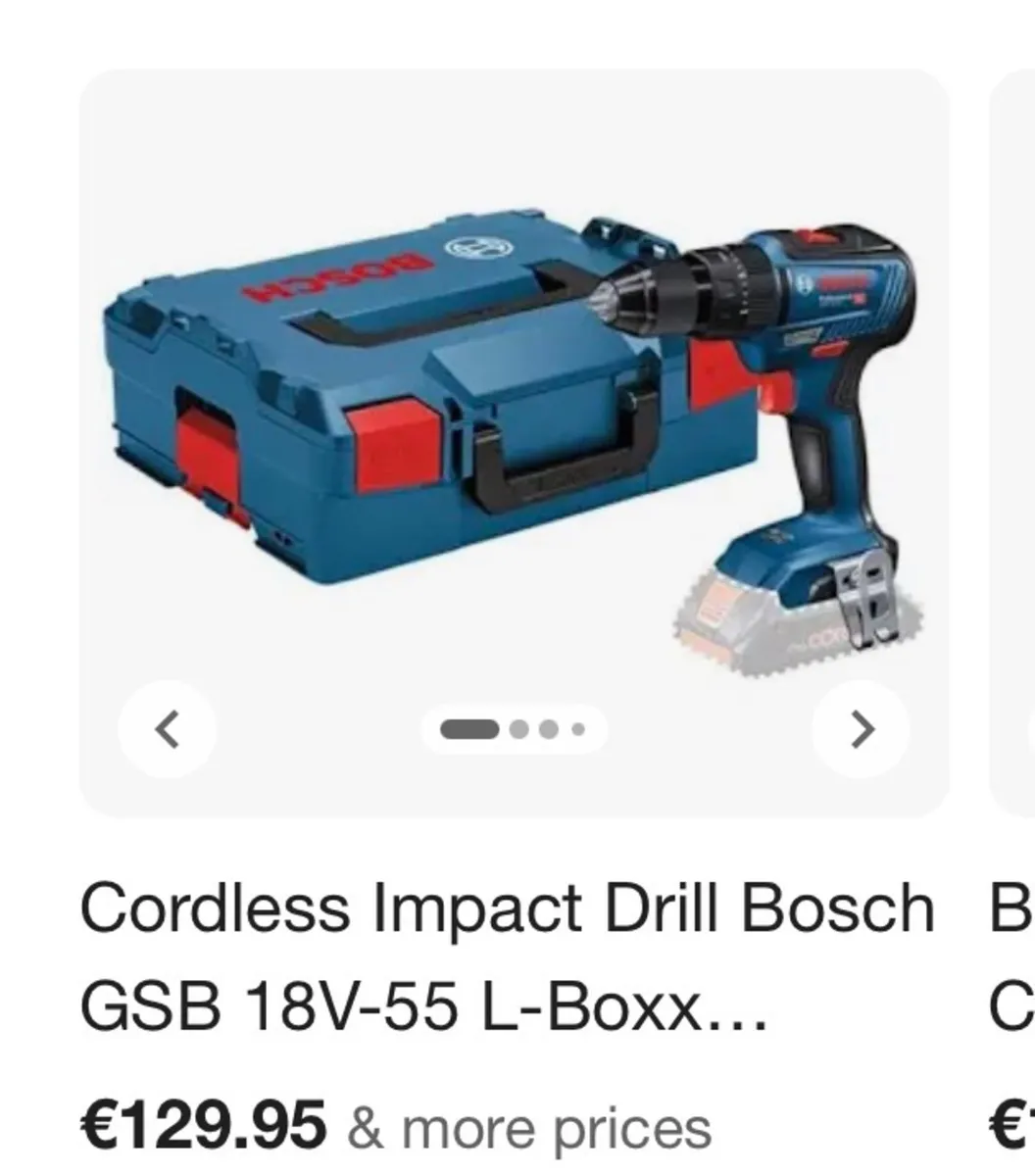 Bosch GSB 18V-55 Brushless 18V body only - Image 3
