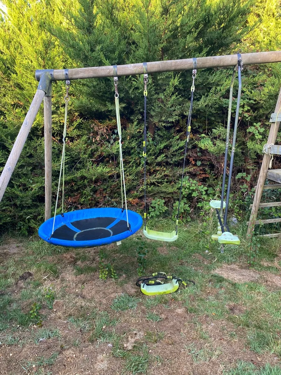 Wooden garden play set - Image 3