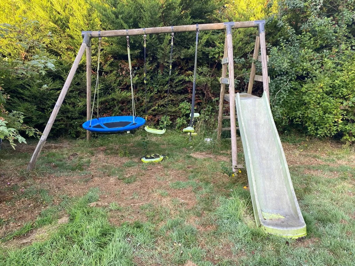 Wooden garden play set - Image 4