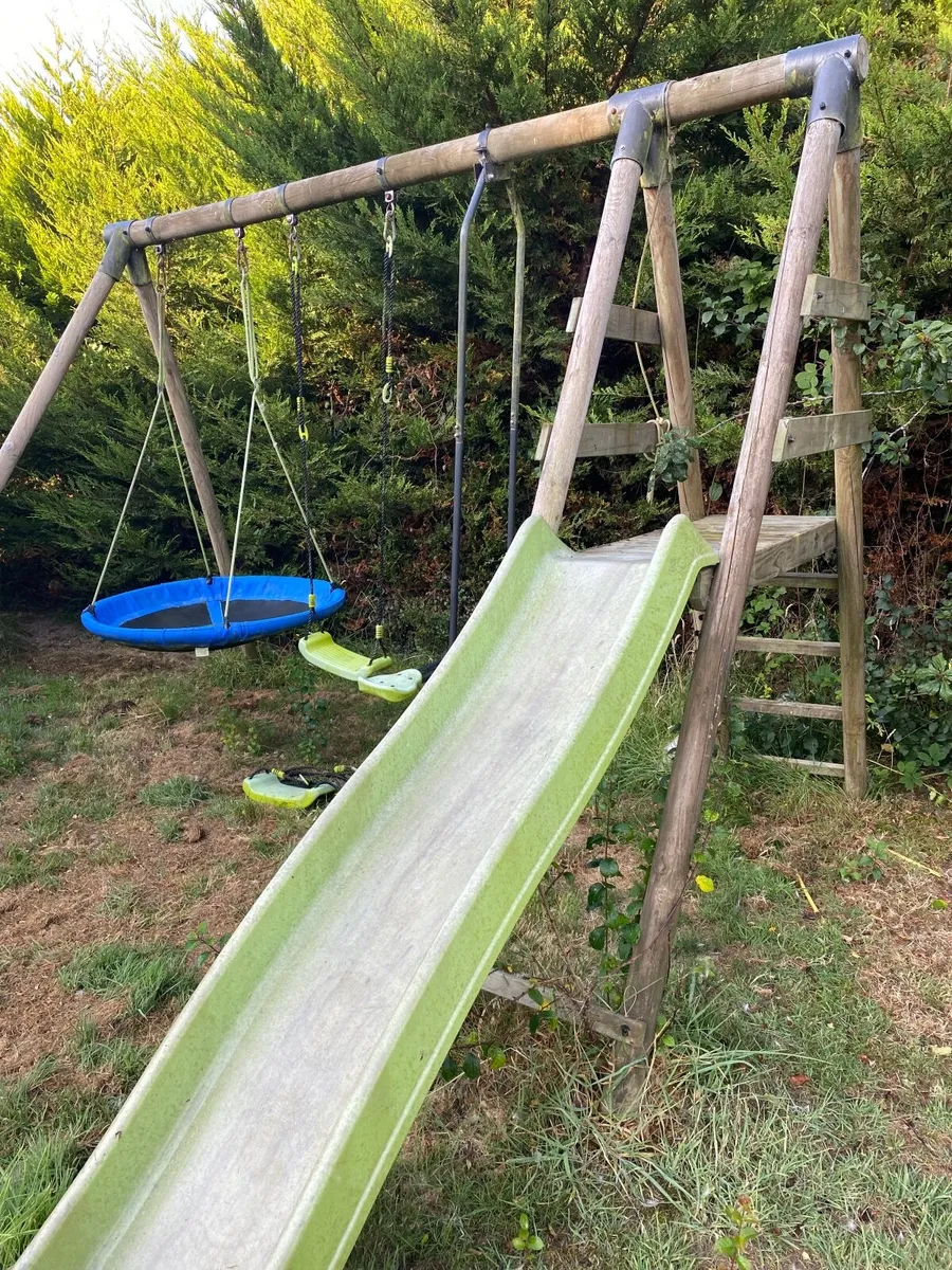 Wooden garden play set - Image 2