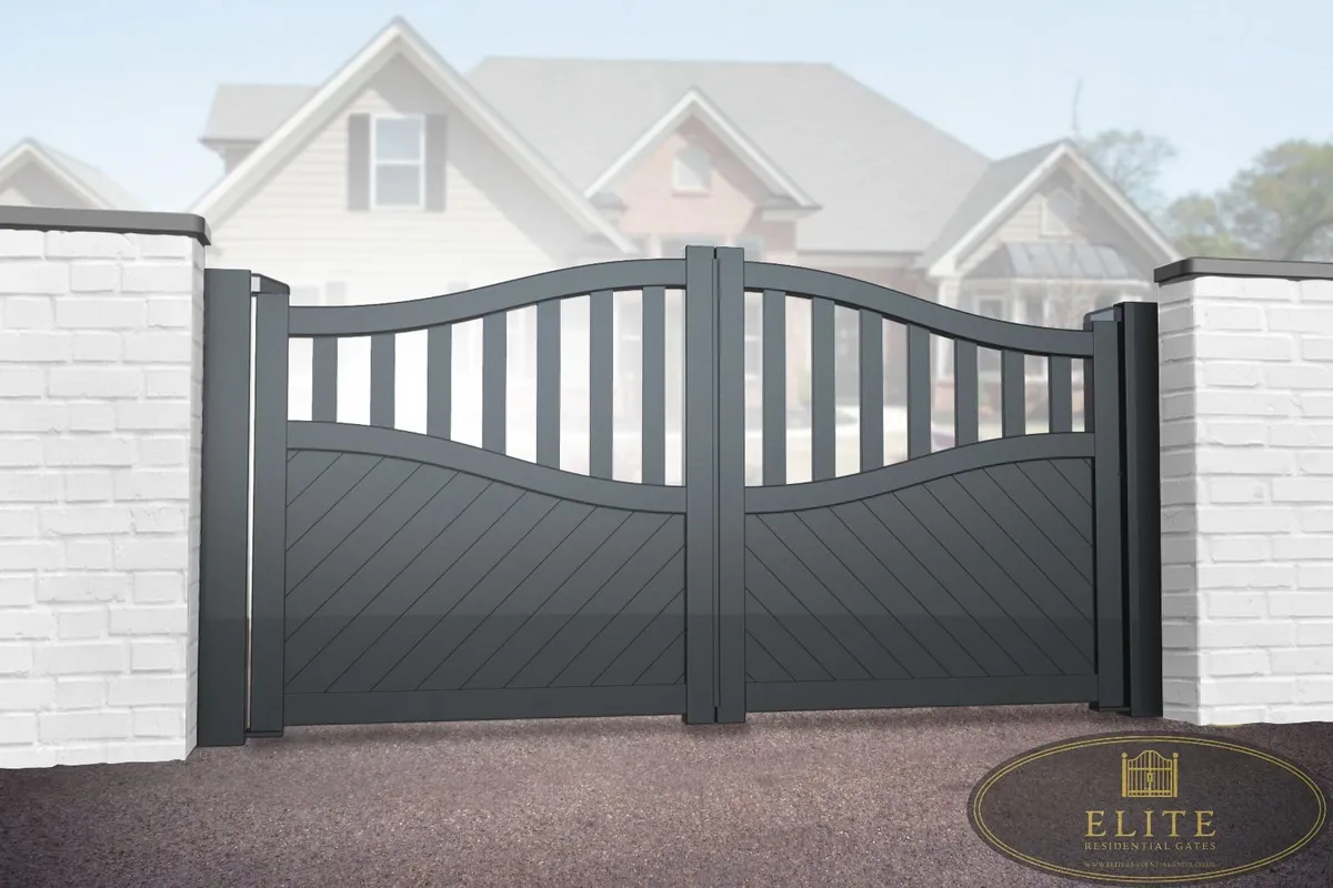 Aluminium Driveway House Entrance Gates - Image 2