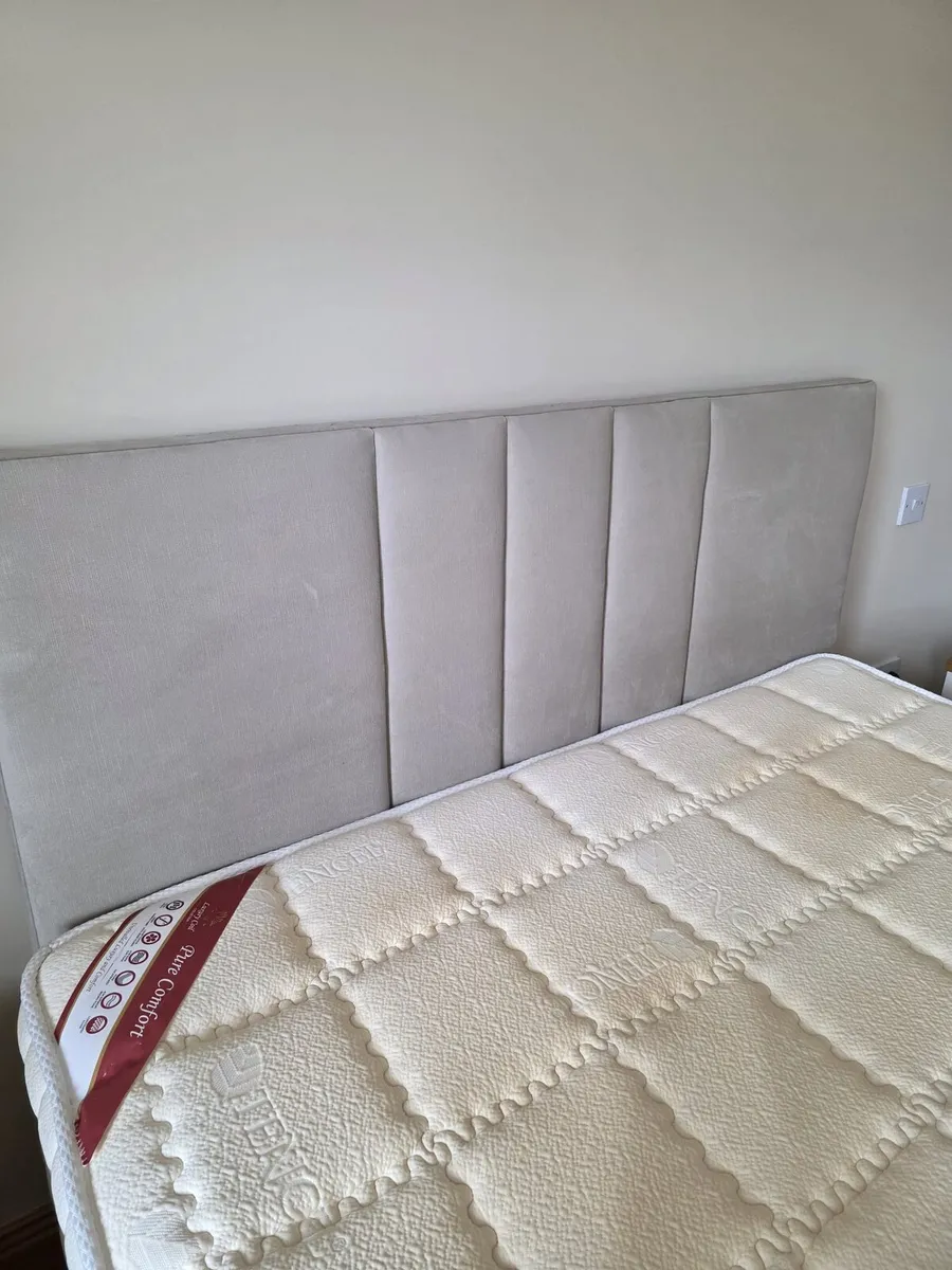 Mattress headboard lockers and chest of drawer - Image 3