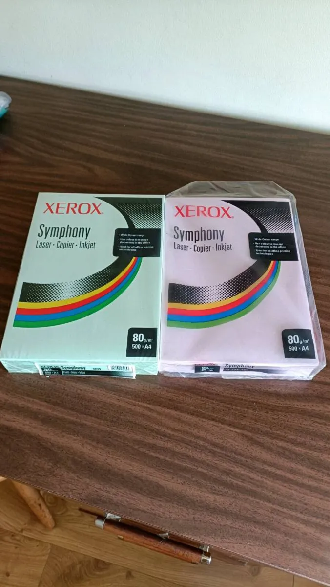Xerox coloured printer paper