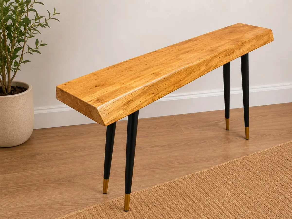 Live Edge Console Table - Image 1