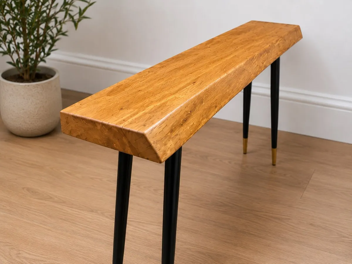 Live Edge Console Table - Image 2