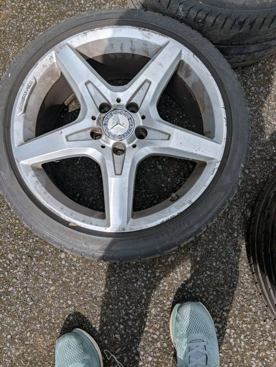 Mercedes AMG alloy wheels - Image 2