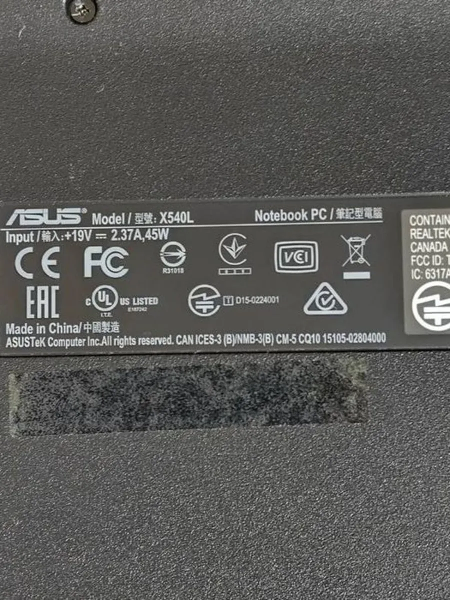 Asus Laptop for parts - Image 4