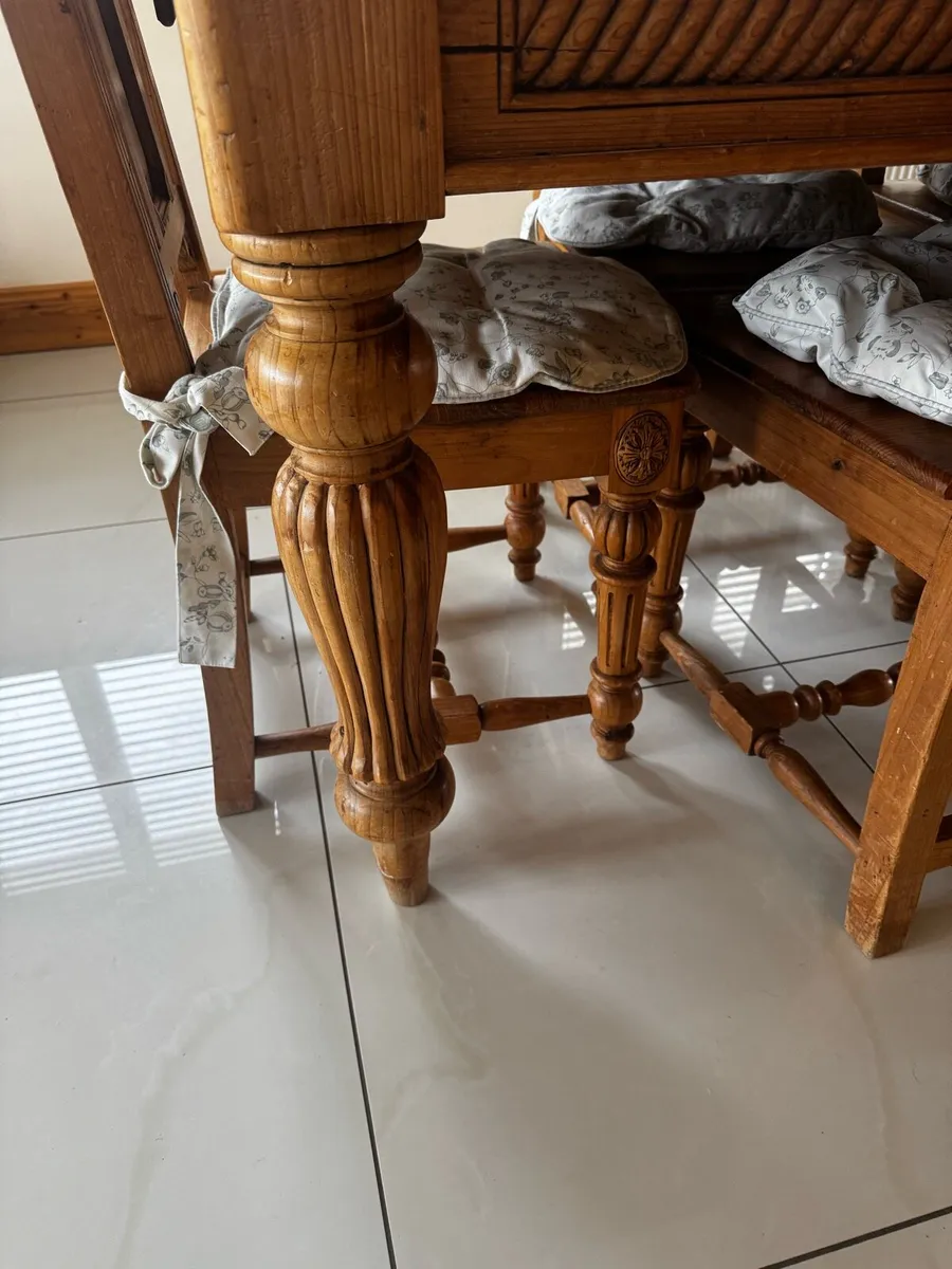 Six Table & Chairs - Image 2