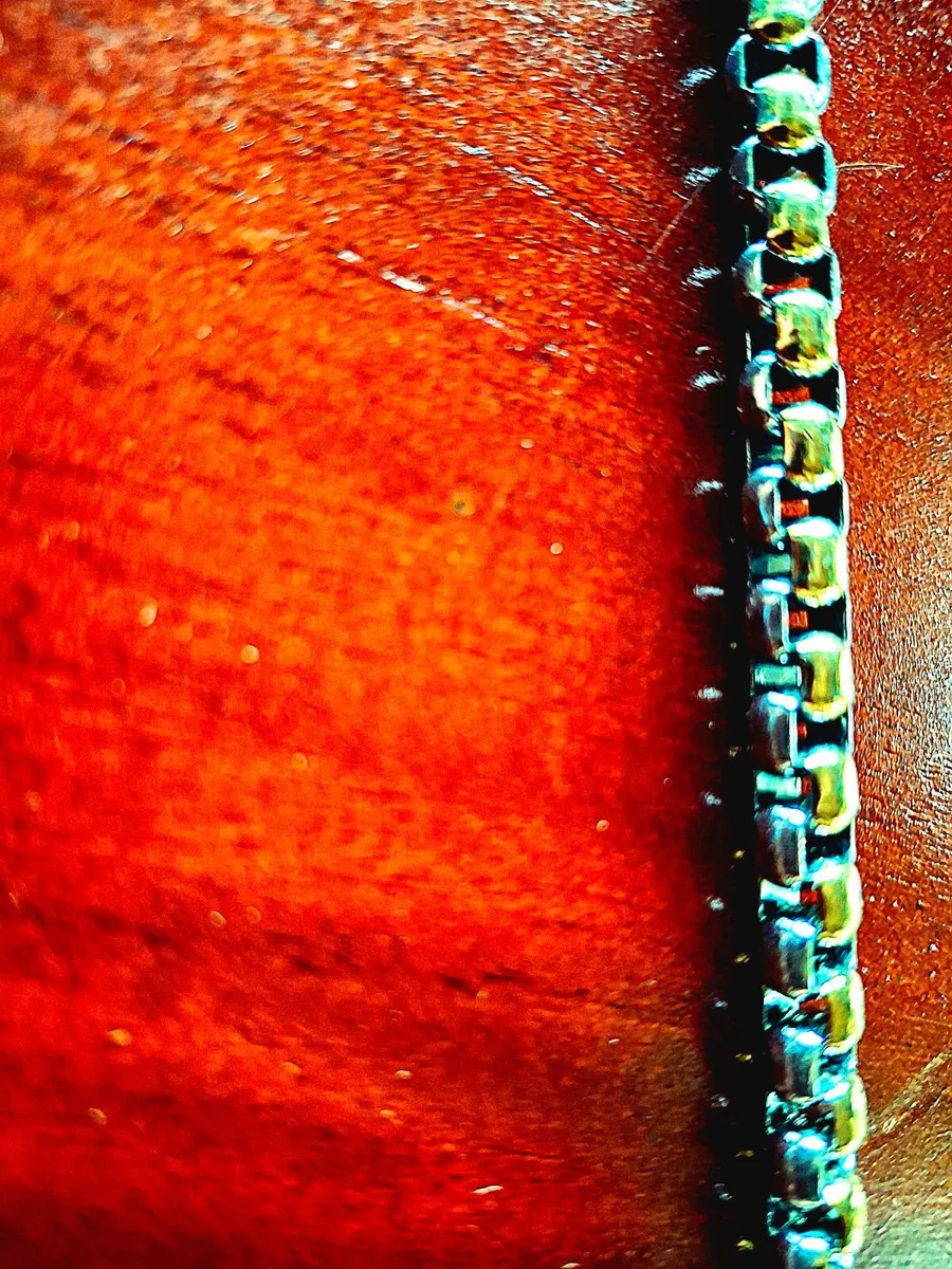 Heavy Vintage Men's Two-Tone Gold and Silver chain - Image 1