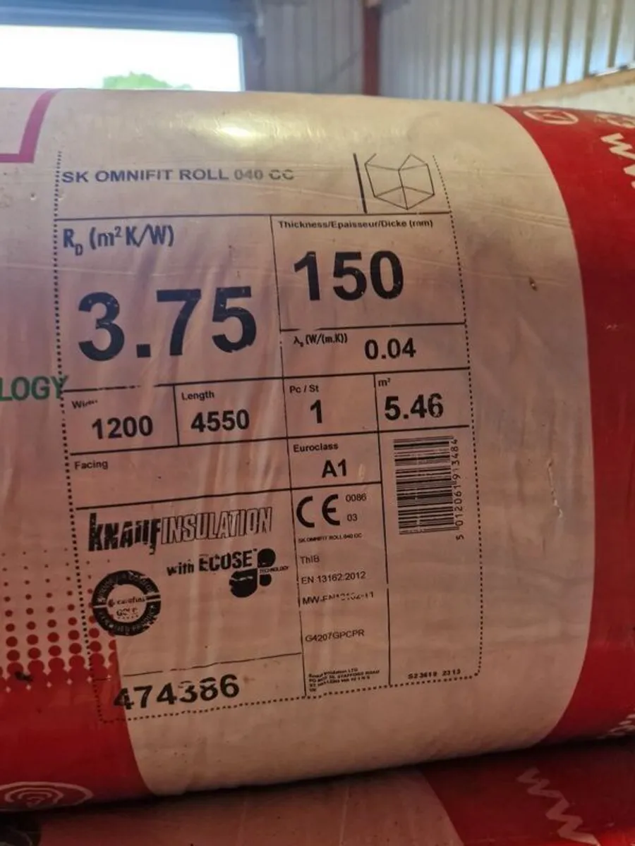 Rolls of Insulation x 14 - Image 2