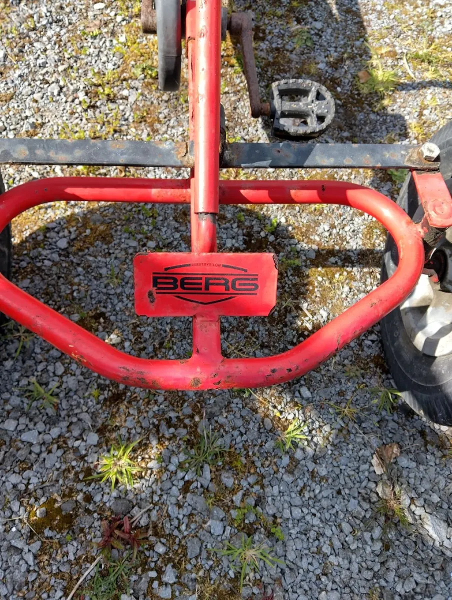 Berg go cart with trailer - Image 2