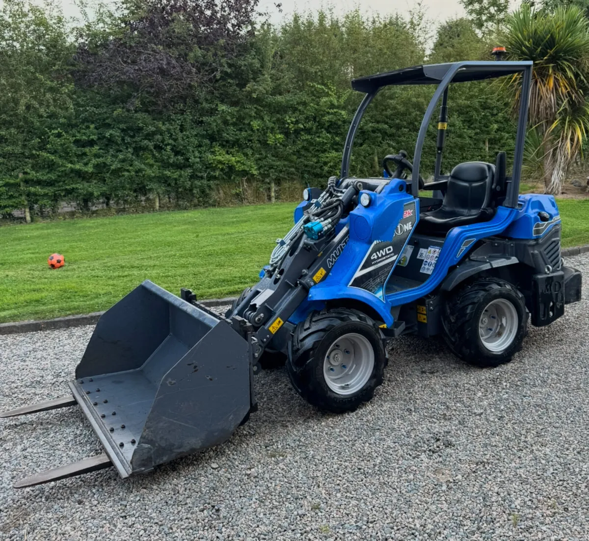 Multione Avant Loader Forklift Tractor No Vat - Image 1