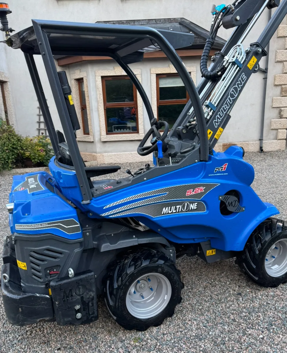 Multione Avant Loader Forklift Tractor No Vat - Image 3