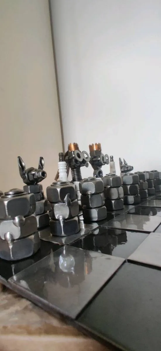 hand-welded chess - Image 1