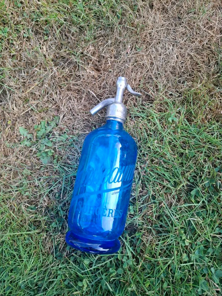 French vintage glass siphon - Image 2