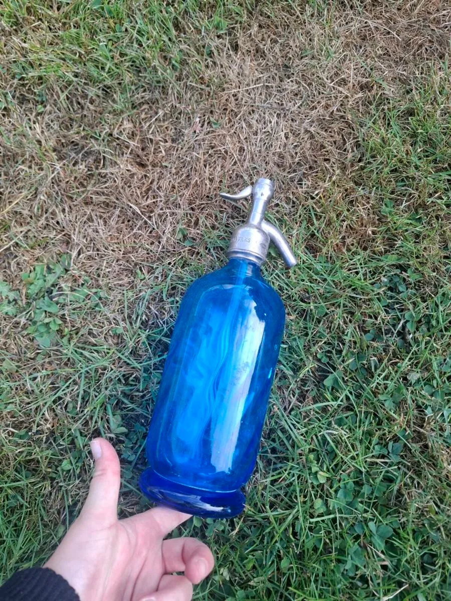 French vintage glass siphon - Image 3