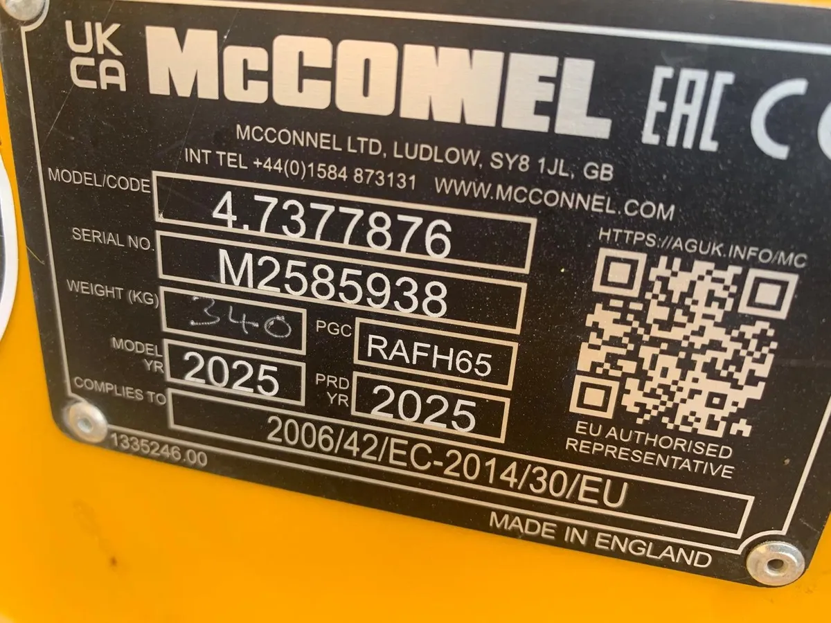 MCCONNEL 1.5M 70HP MULTICUT - Image 3