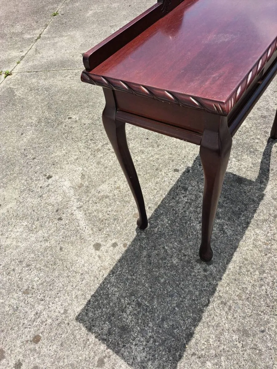 Lovely cherrywood console table - Image 3