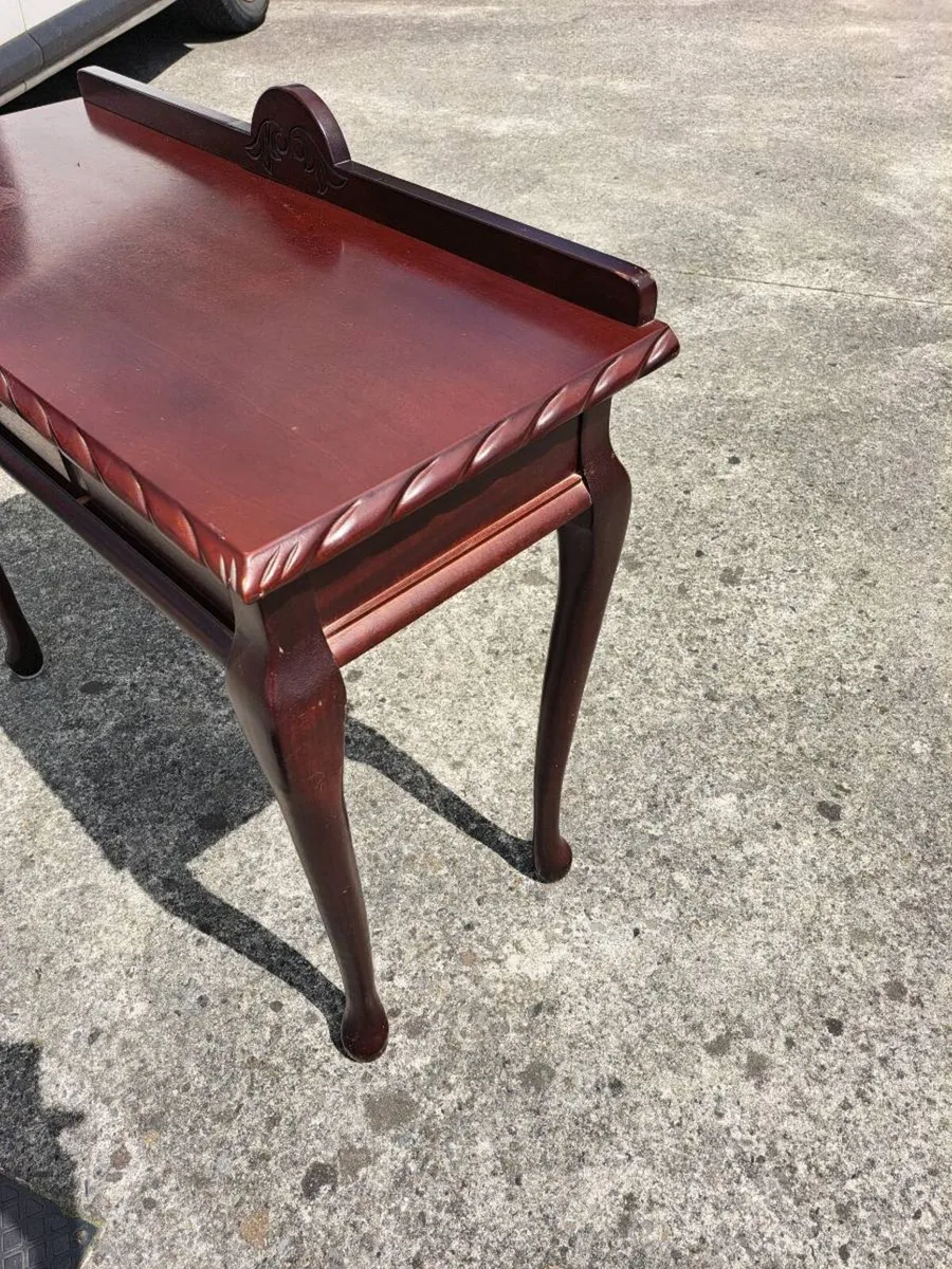 Lovely cherrywood console table - Image 4
