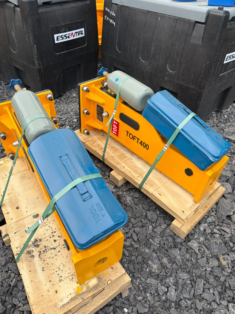 Unused Toft Rock breakers suit 1-2.7t digger - Image 1