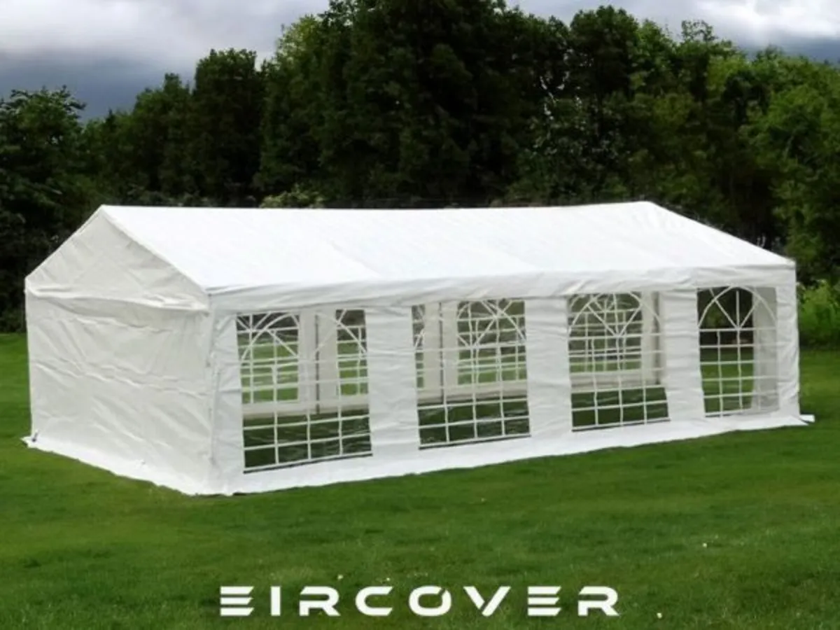 Standard Marquee 4 x 8 PE (13' - 26') /ground bars - Image 1
