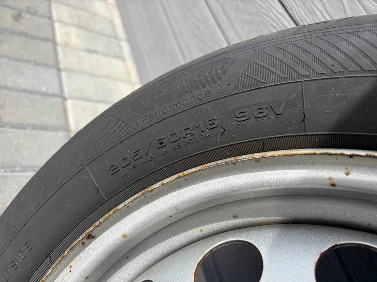 16” CITROEN BERLINGO PEUGEOT PARTNER STEEL WHEELS - Image 2