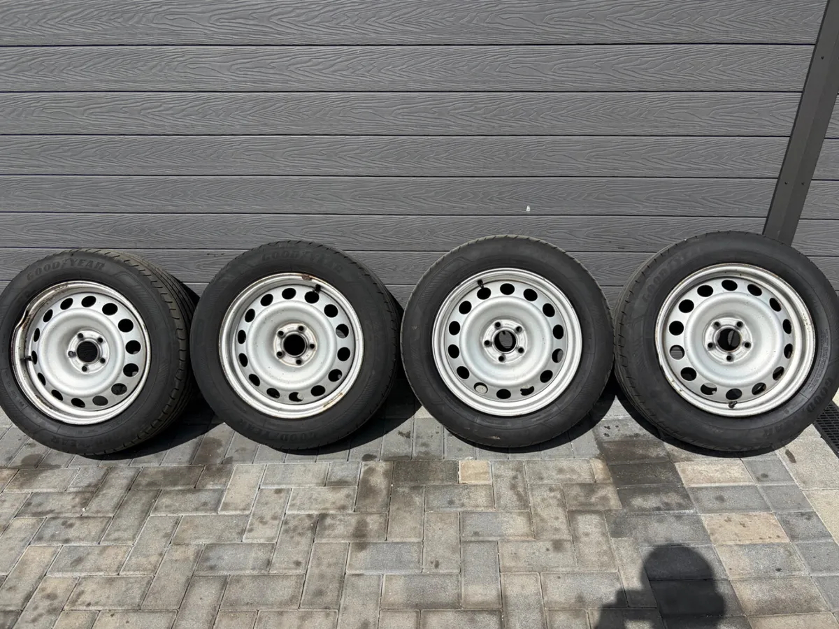 16” CITROEN BERLINGO PEUGEOT PARTNER STEEL WHEELS - Image 1