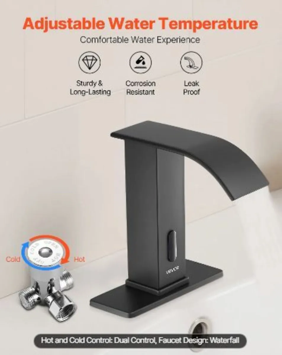 Touchless Bathroom Sink Faucet - Image 3