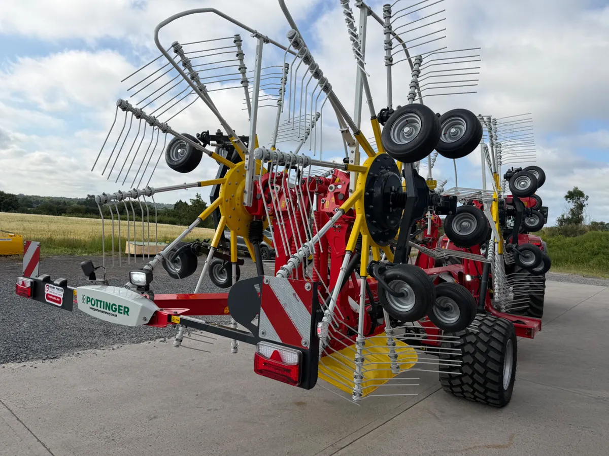 New Pottinger TOP VT12540  4 rotor rake - Image 4