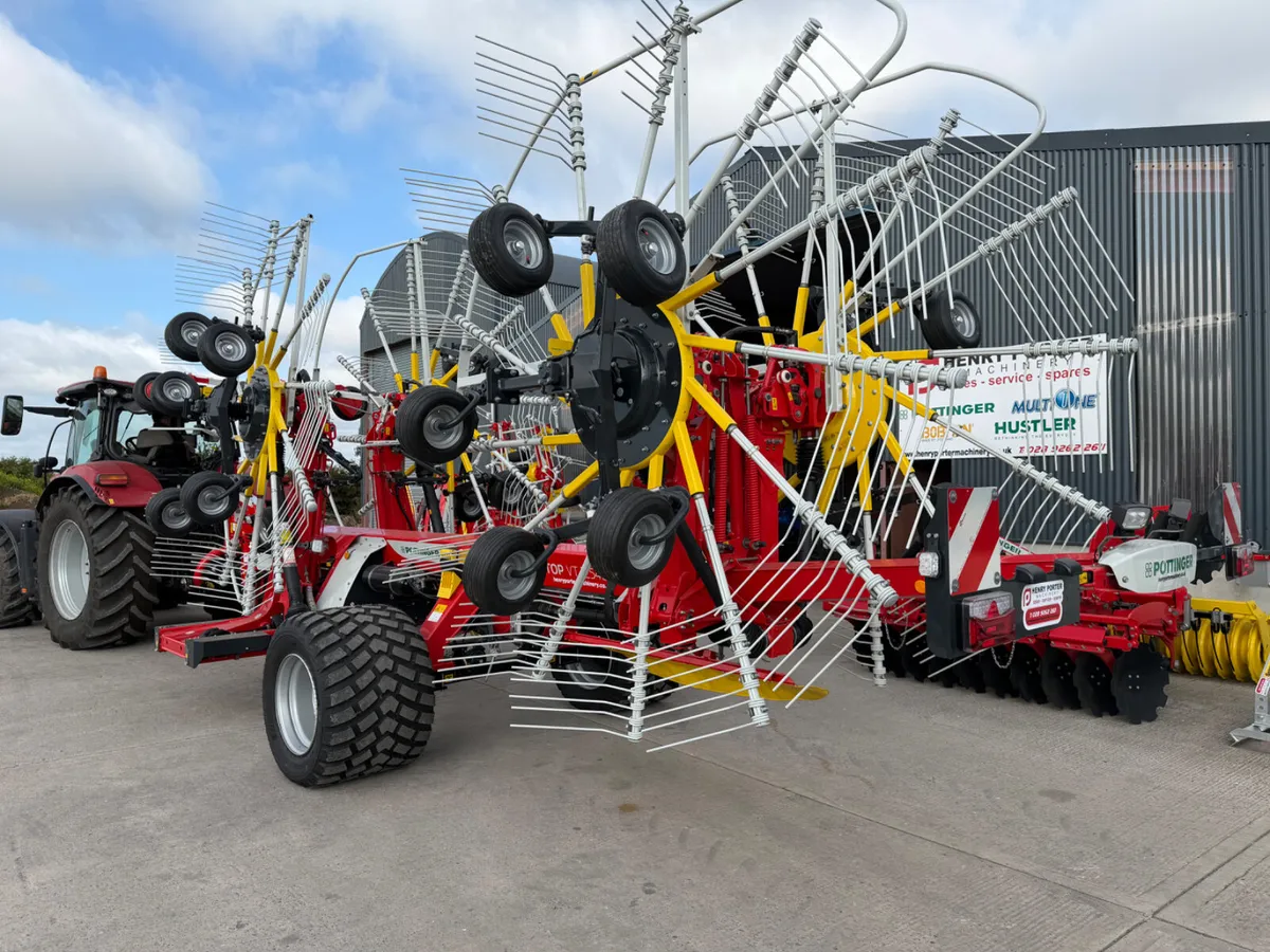 New Pottinger TOP VT12540  4 rotor rake - Image 2
