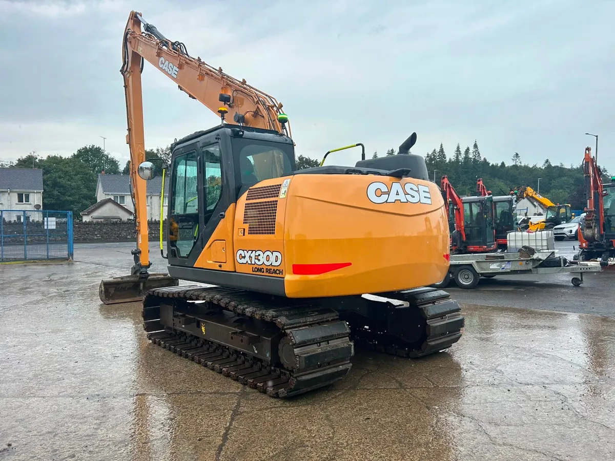 2021 Case CX130D Long Reach Only 2500Hrs - MULLANS - Image 3
